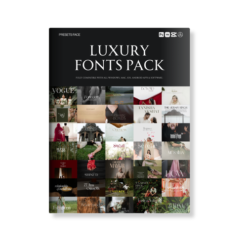 luxury wedding fonts
